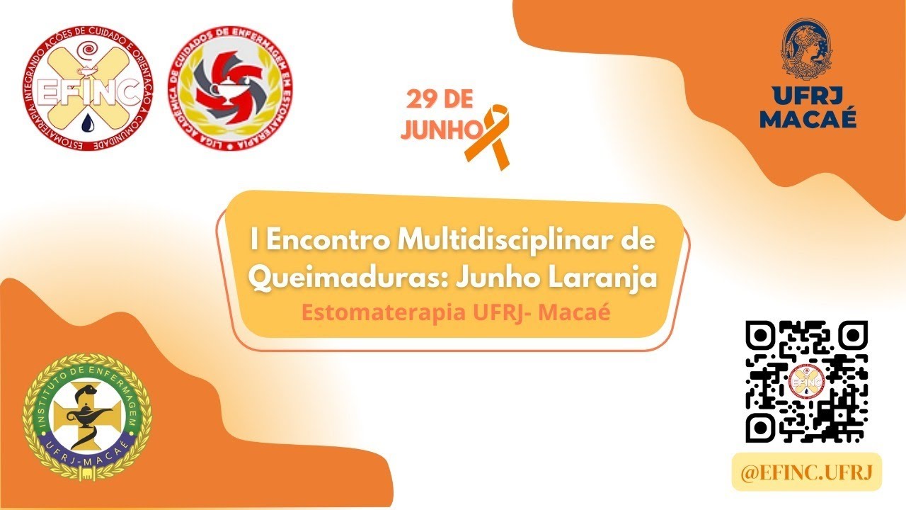 I Encontro Multidisciplinar ao Junho Laranja - Estomaterapia UFRJ-Macaé