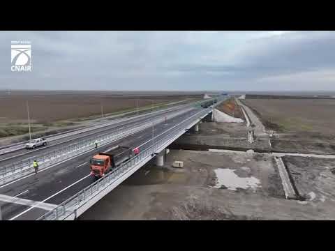 Teste de încărcare pe lotul 2 din A7 Ploiești - Buzău, premergătoare deschiderii circulației