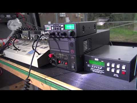 Club night 10M amateur radio net using my radio van.