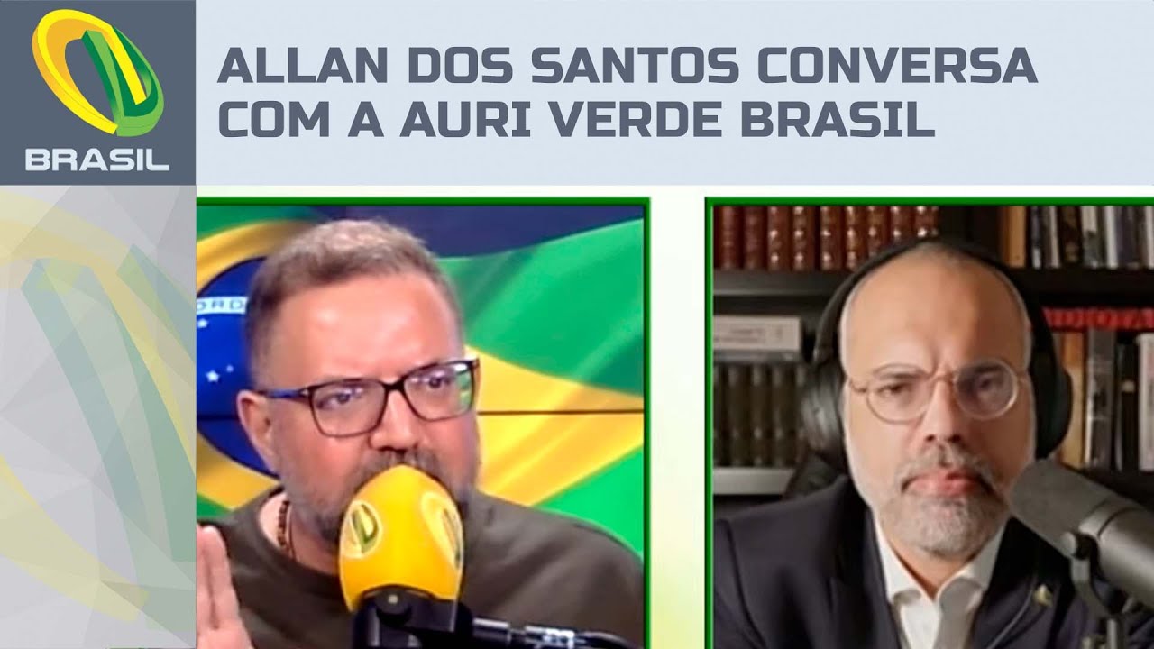 Allan dos Santos conversa com a Auri Verde Brasil sobre censura, Elon Musk e Alexandre de Moraes