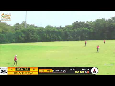 DECCAN DYNAMOS VS THE ALPHAS || LEAGUE MATCHES || HCSL SEASON-54 || PAVILION CRICKET GROUND ||