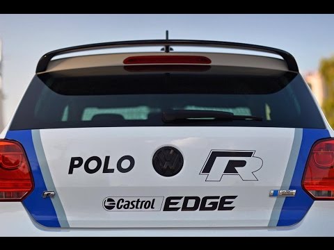 POLO R WRC acceleration sound and looks