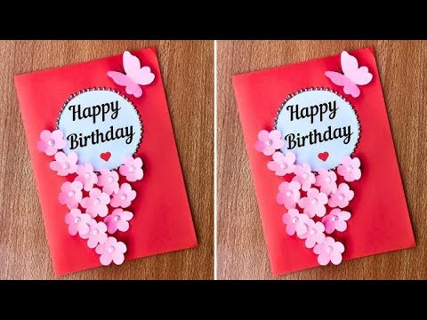 Easy and beautiful Birthday Greeting Cards | DIY Card for Birthday | Handmade cards at home