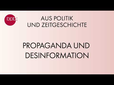 Video Thumbnail: Propaganda und Desinformation - mit Tanjev Schultz, Julia Smirnova und Romy Jaster (APuZ #44)