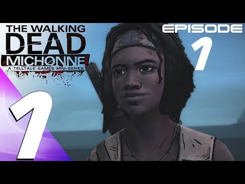 The Walking Dead Michonne Game - Episode 1 Walkthrough Part 1 - Prologue (PERFECT CHOICES)