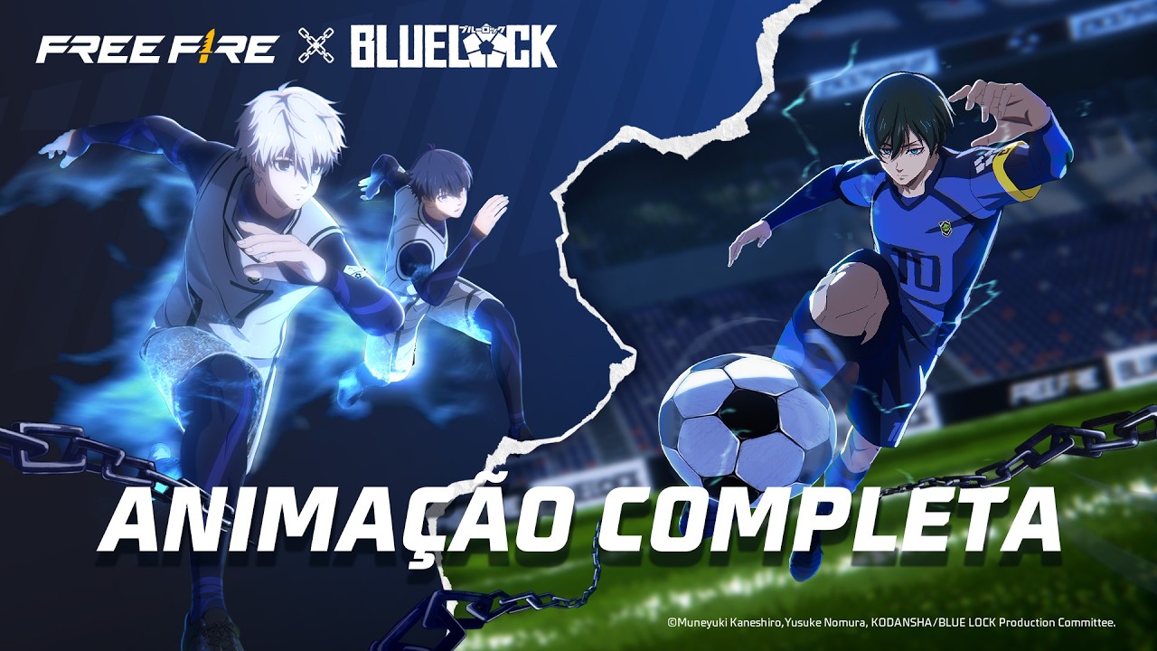 Free Fire x BLUE LOCK - ANIMAÇÃO COMPLETA | FREE FIRE BRASIL ⚽