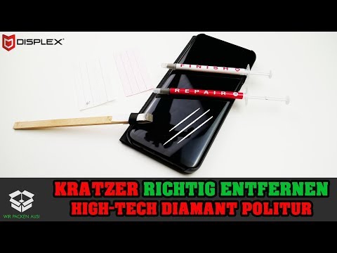 ❌Kratzer aus dem Smartphone Display entfernen iPhone, Galaxy, Watch  High-Tech Kratzer Entferner❌