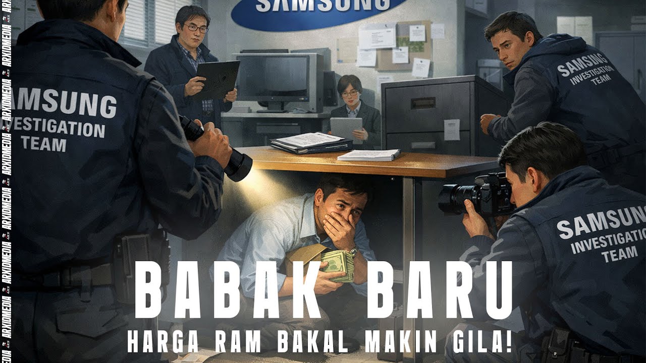 🔴 Live Stream #307 DRAM Langka Parah! Samsung Selidiki Dugaan Suap Dari Internal?!