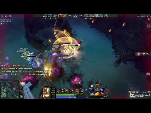 Dota 2 CLUTCH PLAY TOPSON LIFESTEALER GODLIKE