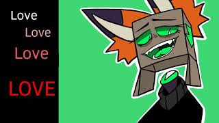 Cover art for loser in love I furry animation meme (dont question)