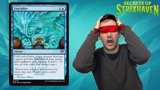 Drafting Blindfolded! | Secrets of Strixhaven Draft