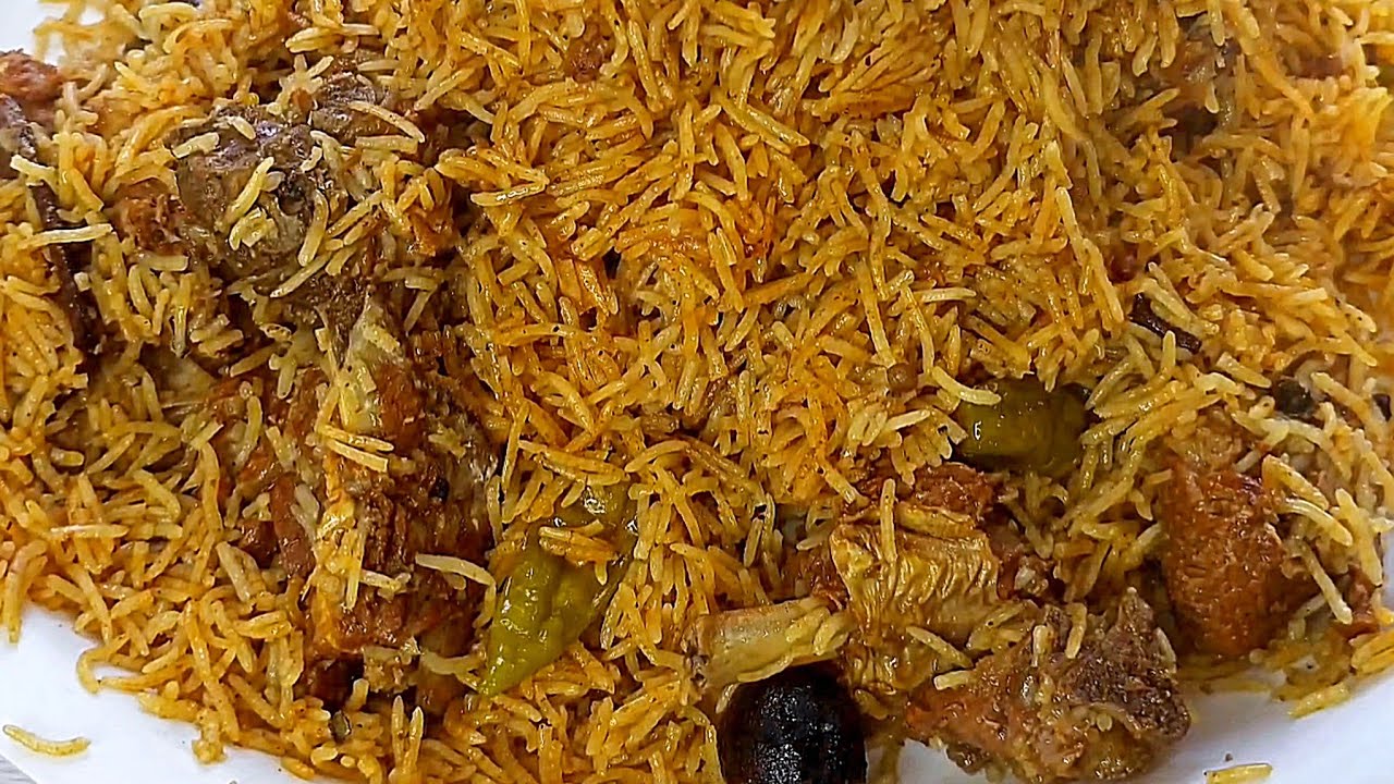 طبخ اطيب والذ كبسة لحم سعودي