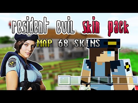 ApolexNet - Resident Evil Skin Pack + Map Minecraft XBOX 360 | ONE |  PC | 68 SKINS