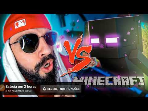 Enderman do Minecraft Vs. Mussoumano - batalha com game