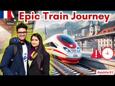 France 🇫🇷 to Austria 🇦🇹 by Train : 3 Countries, 6 Hours, 3 Trains!