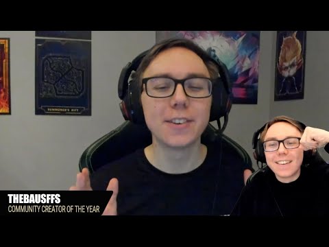 BAUS WINS THE CREATOR OF THE YEAR!!!