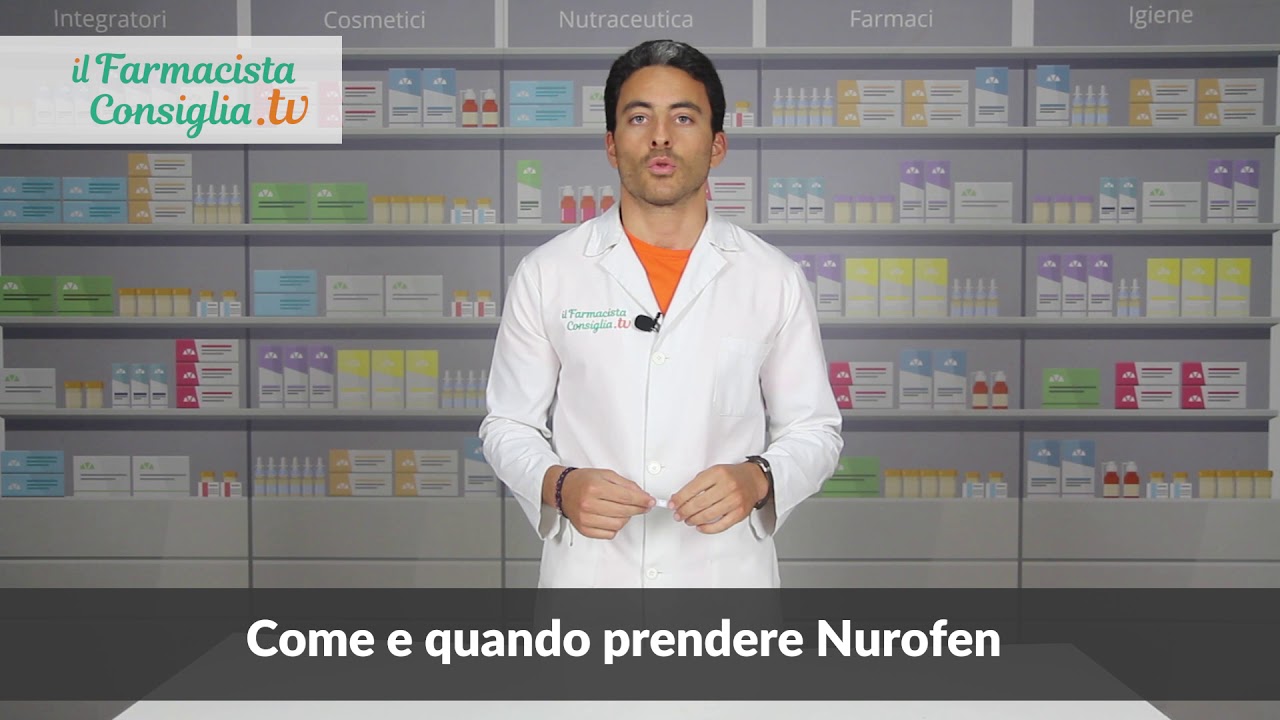 Come e quando prendere Nurofen