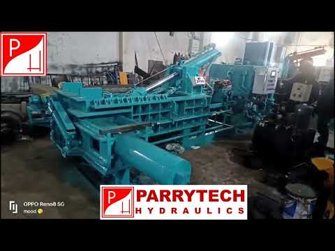 Triple Action 12x12 Fully Automatic Scrap Baling machine