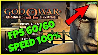 Download lagu God of war chain of olympus ppsspp best settings 60fps | No lag smooth gameplay mp3