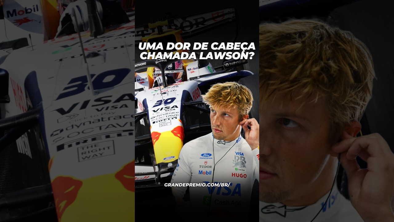🤕"Lawson começa a virar dor de cabeça na Red Bull para 2027", diz JP Nascimento.