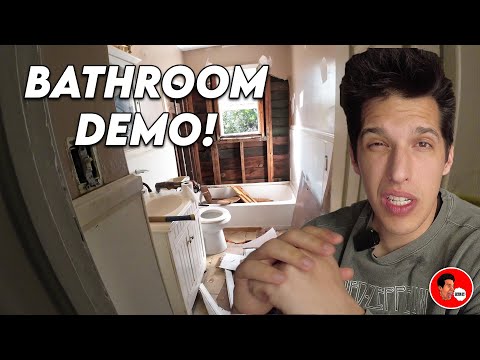 This bathroom got DESTROYED! - Section 8 Landlord