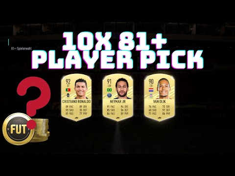 FIFA 21 10x 81+ UPGRADE PLAYER PICK OPENING!!!