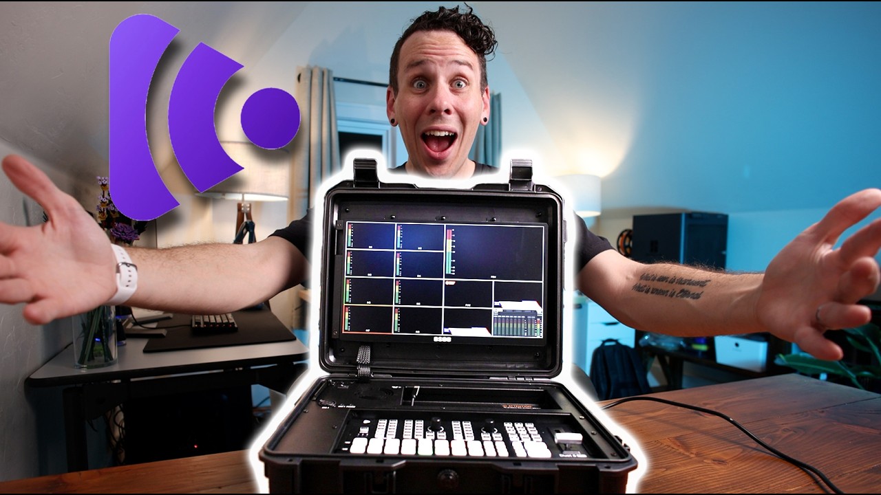 This all-in-one video switcher is COOL