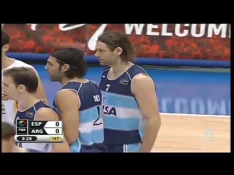 España vs Argentina "SEMIFINAL" MUNDOBASKET 2006 por Andrés Montes
