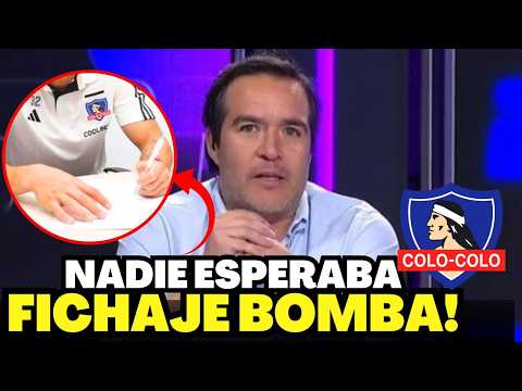 🚨💸 ¡BOMBAZO! ¡NUEVO REFUERZO CERRADO PARA EL COLO COLO! COLO COLO NOTICIAS DE HOY