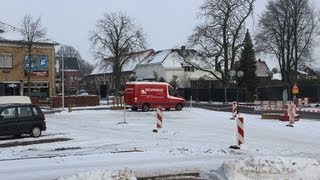 preview picture of video 'Zieuwent dorpskern herinrichting (de winter)'