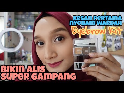 Kesan Pertama Nyobain Wardah Eye Brow Kit