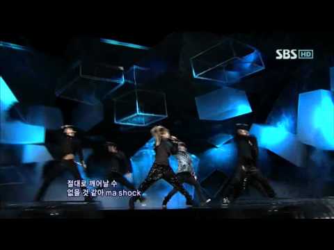 B2ST - Shock (비스트 - 쇼크) @ SBS Inkigayo 인기가요 100307