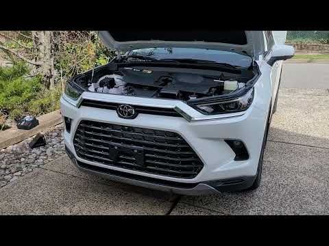 How To Remove 2024-2026 Toyota Grand Highlander Front Bumper.