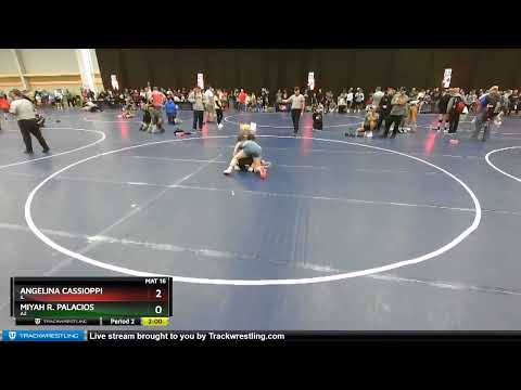 112 Lbs Champ. Round 3 - Angelina Cassioppi, IL Vs Miyah R. Palacios, AZ 281e