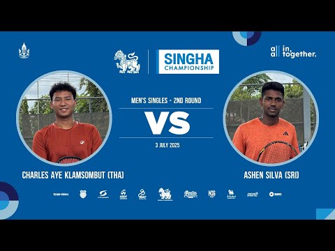 Charles A. Vs Ashen S. | SINGHA CHAMPIONSHIP 2025 (Men's Singles - 2nd Round)