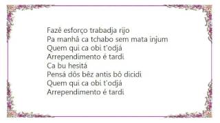 Cesária Évora - Consedjo Advice Edit Lyrics