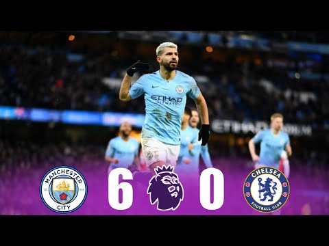 Manchester city vs Chelsea 6-0 Premier league 2019 | Extended highlights & Goals | Arabic commentary