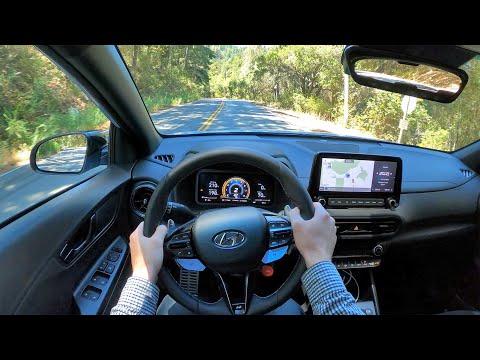 2022 Hyundai Kona N - POV First Drive (Binaural Audio)