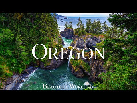 Oregon 4K Relaxation Film - Relaxing Piano Music - Nature 4K Video UltraHD