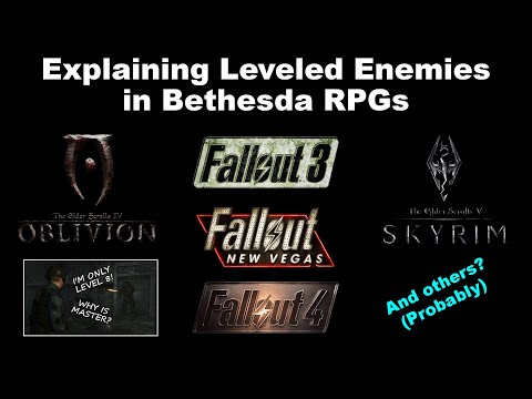 Leveled Enemies in Bethesda RPGs