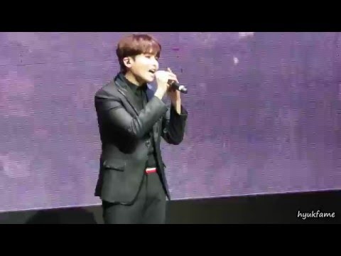 27/02/16 Super Junior Special Event “Super Camp” in Beijing - Ryeowook's Solo