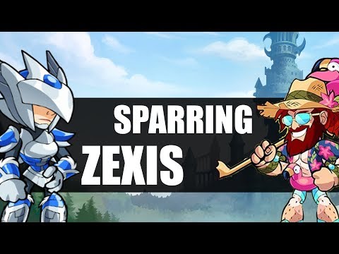 Sparring Zexis!