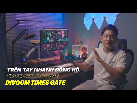 Đồng hồ Divoom Times Gate | Đồng hồ thông minh Pixel art