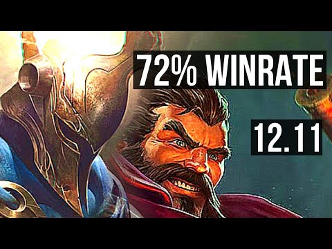 PANTHEON vs GRAVES (JNG) | 72% winrate, Godlike, 13/4/10 | KR Master | 12.11