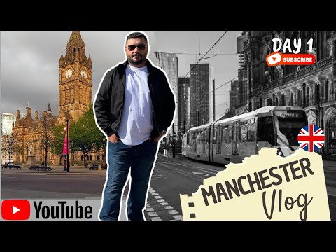 Manchester City 🇬🇧 Vlog | HD video Part 1 | Explore Manchester City And Food Culture 
