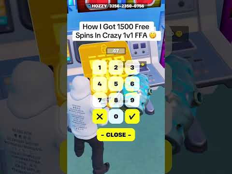 How I got 1500 Free Spins In Crazy 1v1 FFA 🤫 #fortnite #fortnitememes #fortniteclips #hozzy