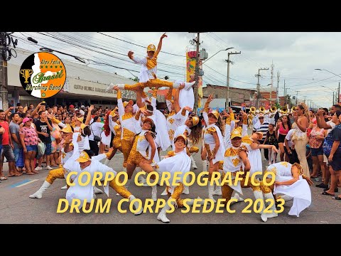 CORPO COREOGRAFICO 2023 - DRUM CORPS SEDEC 2023 - DESFILE CÍVICO 2023 NO BAIRRO DE MANGABEIRA - PB.