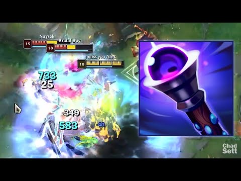 Lissandra Damage after 5 Items..