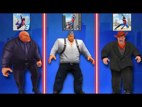 Which KINGPIN is POWERFUL👿 Among These 🤔?? /Spider fighter 3/Spider Fighting/Spider action Fighting