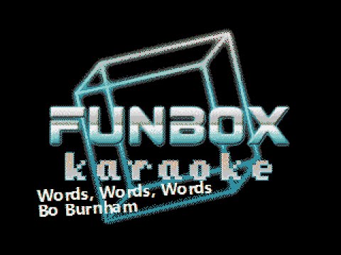 Bo Burnham - Words, Words, Words (Funbox Karaoke, 2010)